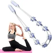 Rope Roller, Manual Portable Cellulite Roller, Fitness Equipment for Waist Abdomen Legs Neck Shoulder Muscles Hand