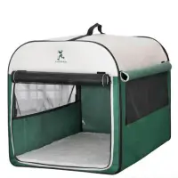 在飛比找momo購物網優惠-【CB嚴選】寵物帳篷 綠色XL(狗帳篷 寵物產房 寵物露營帳