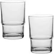 Toothbrush Cup, 2pcs Glass Tumbler Toothbrush Mug Replacement for Wall Mounted Toothbrush Holder, Mouthwash