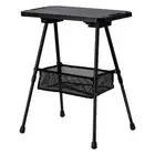 Foldable Camping Table W/ Mesh Storage Bag for Hiking Backpacking (Black) Hot