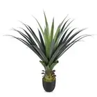 3ft Artificial Spiked Agave Plant, 36" Faux Agave Plants Indoor Outdoor UV