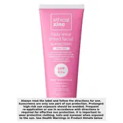Ethical Zinc Daily Wear Tinted Facial Sunscreen Dark Tint SPF50 100g
