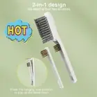 2-in-1 Crevice Cleaning Brush Grout Cleaner Scrub Brush Gap Cleaning Brush #T