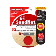 Diablo 150mm 80 Grit Orbital SandNet Discs - 10 Pack