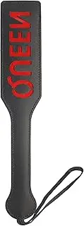 VENESUN Queen Spanking Paddle, 12.6inch Faux Leather Paddles for Adults BDSM Play, Black