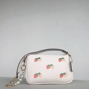 NaNa代購 美國正品 COACH 52860 經典印花女士手拿包 零錢包 附代購憑證