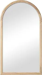 Cooper & Co. Oakleigh 80cm Solid Oakwood Arch Mirror