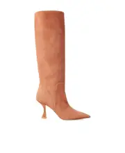 pointed-toe high-heel boots 37.5,36,38.5,39.5,39,40.5,40,36.5,35.5 Pink