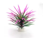 10pcs Aquarium Fish Tank Plastic Plant Tree Fake Grass Ornament Beautiful