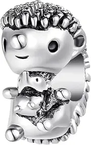 [TCHYUN] Animal Theme Charm Cubic Zirconia Bead for Pandora Bracelet Women Gift, Copper, No Gemstone