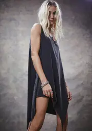 [DARKER WAVS] Filter Sharkbite Oversized Tank Top