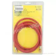 Charging hose Refco CL-120 1/4" x 1/4" -R 300cm 9881258 with core depr
