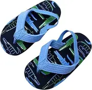 [SXYPAYXS] Toddler Flip Flops Shoes Quick-drying Non-slip Kid Sandals with Back Strap Boys Girls Water Shoes for Beach and Pool