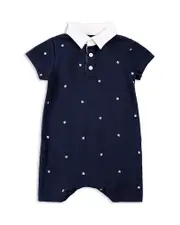 Miles The Label Boys' Tennis Print Knit Romper - Baby