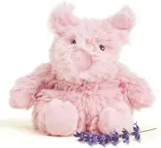 WARMIES Pig Junior Microwavable Weighted Plush CPJ-PIG-1