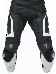 RIDER MOTORCYCLE PANT MEN LEATHER TROUSER BIKER RACING LEATHER TROUSER