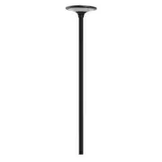 Domus Lighting Sunsolar 20W LED Solar Powered Head With 2 Meter Post Black