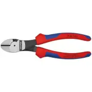 7" High Leverage Diagonal Cutter Pliers Nipper Piano Wire Cutting 74 02 180 SB