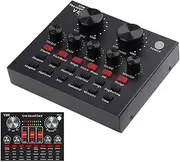Audio Mixer for Streaming and Podcasts, USB Soundboard Mixer for Streamers, Live Streaming Sound Mixer with Effects, Soundboard and Mixer for Streams, Multi-Channel Soundboard Mixer