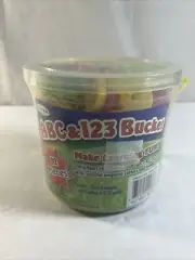 Vintage Artskills ABC & 123 Bucket 2006 New Sealed 82 Pieces