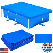 102 x 63 in Rectangular Pool Cover for Frame Above Ground Pool Cover 102" X63