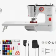 StitchMaster Jr.: Portable Beginner Sewing Machine with 12 Stitches, Reverse Sew