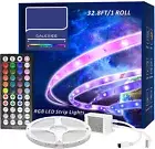 Led Strip Lights, 32.8ft Color Changing Led Lights with 44 Keys Remote Control ,