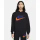 【NIKE 耐吉】連帽上衣 帽T 內刷毛 休閒 AS M NK CLUB BB PO CHNL FTRA 男款 黑(FN3105010)