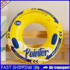 Thickened Swim Ring Float with Handle Pool Floats for Kids Adults (120# Yellow)