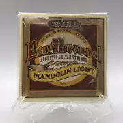 Ernie Ball 2067 Earthwood 80/20 Bronze Mandolin Light Strings New In Package