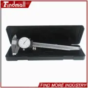 Findmall 6" / 0.001" Dial Caliper Stainless Steel Shockproof Of One Inch New
