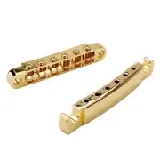 For Epiphone LP Gibson SG Guitar GOLD SET Tune-O-Matic Bridge Tailpiece Stop Bar