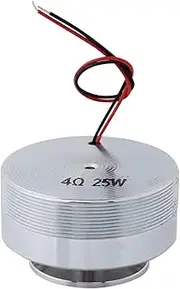 Vibration Speaker,1Pcs 50MM 2Inch All Frequency Resonance Speaker Vibration Strong Bass Louderspeaker,Vibration Strong Bass Speaker for Computer, Laptop, MP3, MP4, CD, Mobile