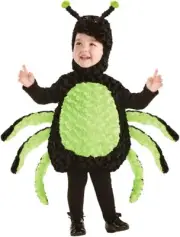 UNDERWRAPS Toddler Spider Belly Babies Costume, Toddler XL (4-6)