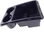 GUERBEIS Center Console Organizer Storage Box,Fit For Dodge, Ram 1500 2500 3500 2010-2015 IQR15DX9AA Coin Cup Holder Vehicle Console storage box unit