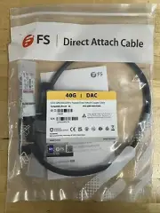 40G QSFP+ Passive Direct Attach Copper Cable 0.5M 2FT QSFP-40G-PC005