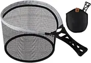 Net Fishing - Foldable Catch & Release Tool,Retractable Portable Landing Net for Stream Mountain Shallows Riverbeds Wading Fishing