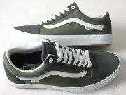 Vans Men's BMX Old Skool Unexplored Grey Stripe Canvas Suede Shoes Size 11.5 NIB