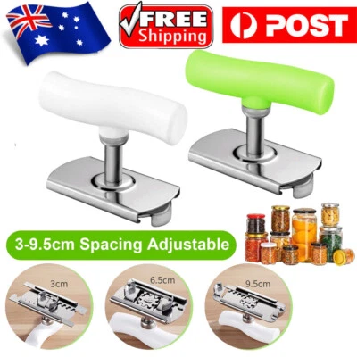 1/2Pcs Jar Opener for Weak Hands Adjustable Effortless Arthritis Jar Opener AU