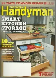 The Family Handyman October 2016 Smart Kitchen Storage Avoid Furnace Breakdowns