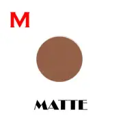 Morphe Eye Shadow Pan - CARAMELIZED - golden orange brown in a matte finish