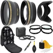 9PC Accessory Kit For Nikon D5500 D5300 D5200 D5100 D5000 D3300 D3200 D3100
