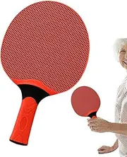 Table Tennis Bat - High Performance Rubber Table Tennis Bat, Rubber Table Tennis Bat | Professional Racket Sports Equipment For Beginners, Indoor Racket Set And