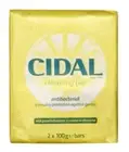 CIDAL Antibacterial Soap With Grapefruit Extract (4 x 100g bars) 2 Twin Pack
