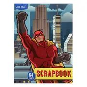 Art Star Scrapbook Superheroes 64 Pages