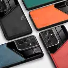 Magnetic Leather Case for Samsung S25 S24 S23 S22 S21 Ultra Plus + Hybrid Cover