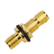 2x SMA Female to Female Sealed Bulkhead Connector Adapter for Cell Phone Booster