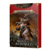 Warhammer Age of Sigmar Warscroll Cards Sons of Behemat 93-04