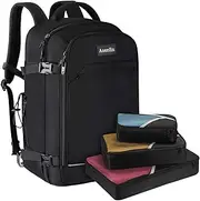 [Asenlin] 40L Travel Backpack ，17 Inch Laptop Backpack Flight Approved Luggage Carry On Water Resistant Computer Backpack