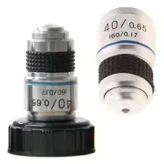 10X 40X 100X Microscope Objective Lens Achromatic Objective Microscope parts